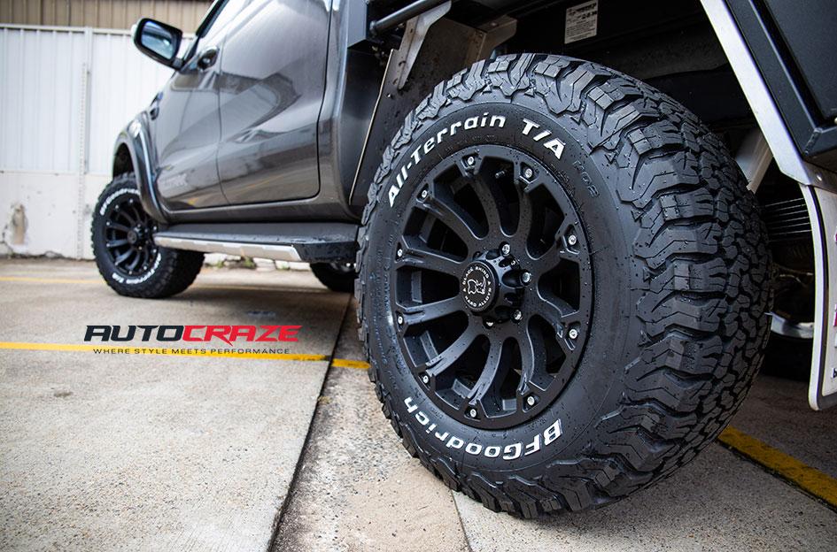 FORD RANGER SIDEWINDER MATTE BLACK